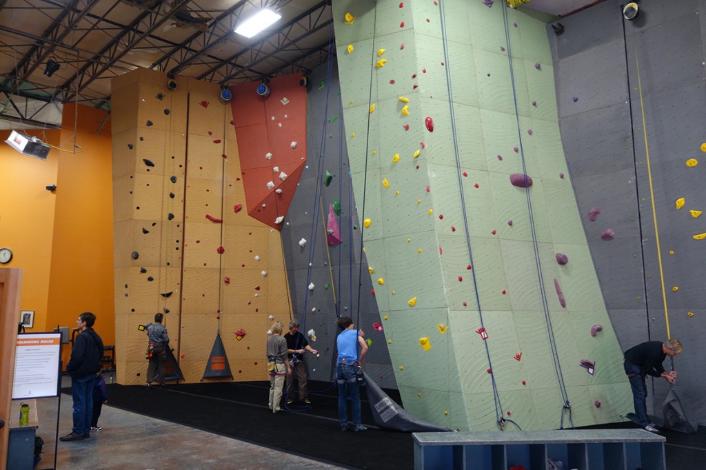 Redmond Vertical World 2015 remodel with Elevate Climbing Walls